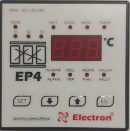 Título do anúncio: Monitor de Temperatura de Trafos Seco EP4-11 Electron
