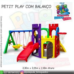 Título do anúncio: Playground Petit Play com Balanço -A pronta entrega - Em até 12x no cartão