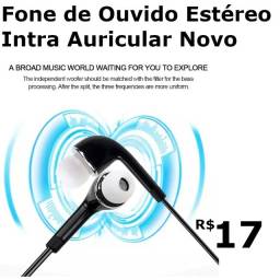 Título do anúncio: Fone de Ouvido Estéreo Intra-Auricular Novo