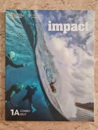 Título do anúncio: Livro de Inglês Impact 1A
