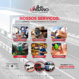 Título do anúncio: Fretes e Mudanças Caminhão Grande Campo Grande 