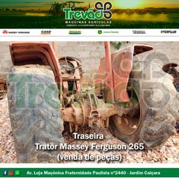 Título do anúncio: Traseira - Trator Massey Ferguson 265 - venda de peças 
