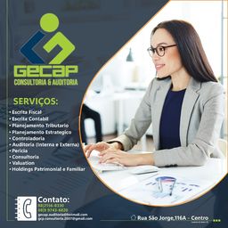 Título do anúncio: Gecap Consultoria & Auditoria
