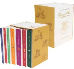 Título do anúncio: Edição Limitada - Box O Mundo Mágico De Harry Potter - 7 Livros (Capa Branca)