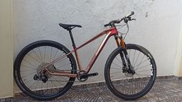 Título do anúncio: Bicicleta fibra de carbono aro 29 Evoque Carbon Rose