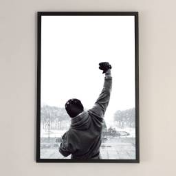 Título do anúncio: Quadro Rocky Balboa c/ moldura - 60x90 cm