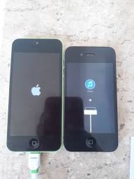 Título do anúncio: IPhone 4 e iPhone 5c Verde