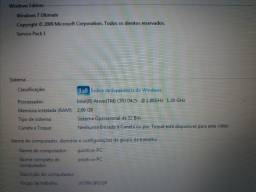 Título do anúncio: Notebook Positivo Sim Intel Atom  Dual Core 1.80 GHz com WebCam  R$ 350,00