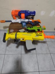 Brinquedo NERF Fortnite AR-L Elite Dart Blaster oficiais Elite nerf  fortinite automática - Artigos infantis - Recanto dos Dourados, Campinas  1254119162