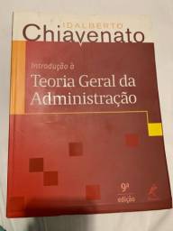Título do anúncio: Livro Introdução à teoria geral da administração 9 Chiavenato 