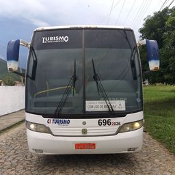 Título do anúncio: Vendo ou troco ônibus rodoviário buscar vis Buss r R$90,000