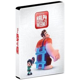 Título do anúncio: Blu-ray Steelbook: Wifi Ralph - Quebrando a Internet - Lacrado 