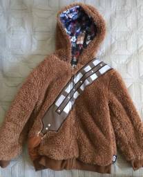 Título do anúncio: Jaqueta infantil teddy bear dupla face Chewbacca Star Wars cosplay original da Disney  