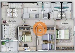 Título do anúncio: Cobertura com 3 dormitórios à venda, 130 m² por R$ 900.000,00 - Nova Suíssa - Belo Horizon