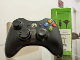 Título do anúncio: Controle para Xbox 360 original com cabo USB 