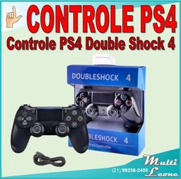 Título do anúncio: Controle Joystick Ps4 Doubleshock Sem Fio Playstation 4