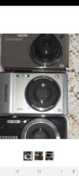 Título do anúncio: Lote três câmeras samsung modelos pl120 ES90 e ES80