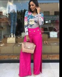 calça pantalona carmen steffens