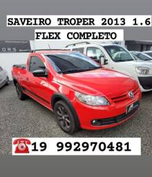 Título do anúncio: SAVEIRO TROPER 1.6 FLEX COMPLETO 