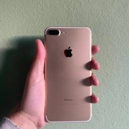 Título do anúncio: iPhone 7plus rose gold 32gb ?  