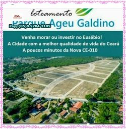 Título do anúncio: Loteamento Parque Ageu Galdino no Eusébio///Ligue e invista \
