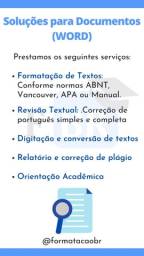 Título do anúncio: Macapá - Consultoria e soluções - Word (ABNT) - Excel (planilhas) - PPT