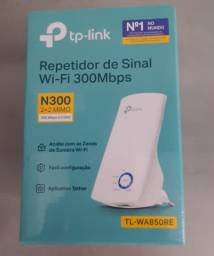Título do anúncio: Repetidor Expansor TP-Link Wi-Fi Network 300Mbps - TL-WA850RE (Na caixa)
