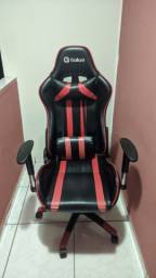 Título do anúncio: Cadeira Gamer Pro Reclinável Base Giratória Gallant Preto/Vermelho