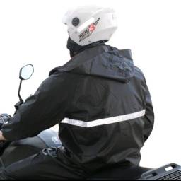 Título do anúncio: Conjunto Capa de Chuva Para Motoqueiro Com Sinalização e Capuz