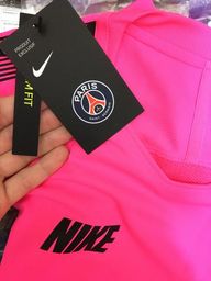 camisa psg treino rosa