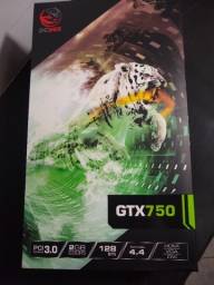 Título do anúncio: Placa de Vídeo GTX 750 2gb GDDR5 128 Bits Dual-Fan Pcyes