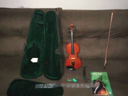 Título do anúncio: Violino 4/4 Eagle Ve 441 Completo Arco Breu Estojo