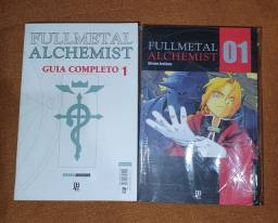 Título do anúncio: Mangá Fullmetal Alchemist + Guia Completo 01