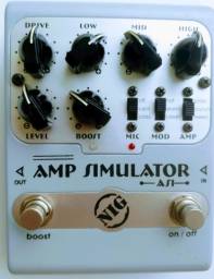 Título do anúncio: Pedal Nig AS1- Amp Simulator (Fender - Marshall - Mesa Boogie) + Brinde