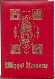 Título do anúncio: Missal Romano Capa Luxo - Litugia Eucarística - 