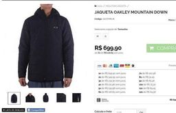 jaqueta mountain down oakley