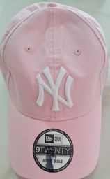 Título do anúncio: Boné Aba Curva New York Yankess Rosa - Promoção