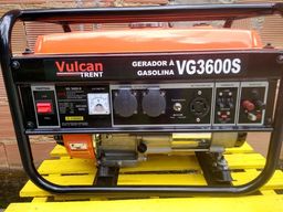 Título do anúncio: Gerador Vulcan 3600S a gasolina