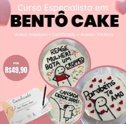 Título do anúncio:  Curso especialista em Bento cake 