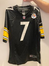 Título do anúncio: Camiseta Pittsburgh Steelers número 7, Ben Roethlisberger, masculina, preta