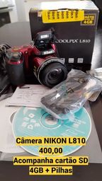 Título do anúncio: Camera Nikon L810