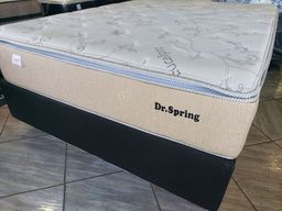 Título do anúncio: Cama box + colchão Dr Spring com molas ensacadas