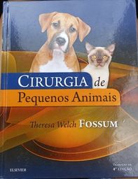Título do anúncio: Livro cirurgia de pequenos animais thereza fossum