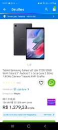 Título do anúncio: Tablet Samsung A7 Lite