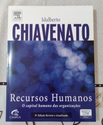 Título do anúncio: Recursos Humanos - O Capital humano das organizações / Idalberto Chiavenato 9ª ed. (usado)