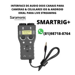 Título do anúncio: Saramonic Smartrig + interface de áudio