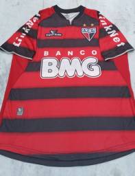 Título do anúncio: Camisa do Atlético Goianiense 2009 Super Bolla #14 de jogo Tamanho G 