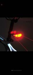 Título do anúncio: Lanterna bike acessório sinalizador traseiro bicicleta  ciclo de aviso
