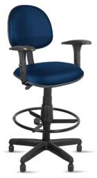 Título do anúncio: Cadeira Caixa Executiva Alta Giratória com Braço - Marca: Portflex