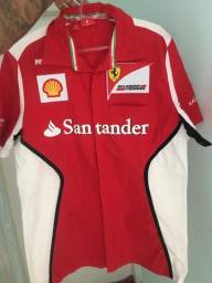 Título do anúncio: Camisa sócio da Scuderia Ferrari edição Santander 